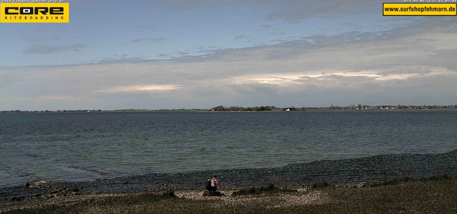 Webcam Fehmarn - Gold, Orther Reede - NW